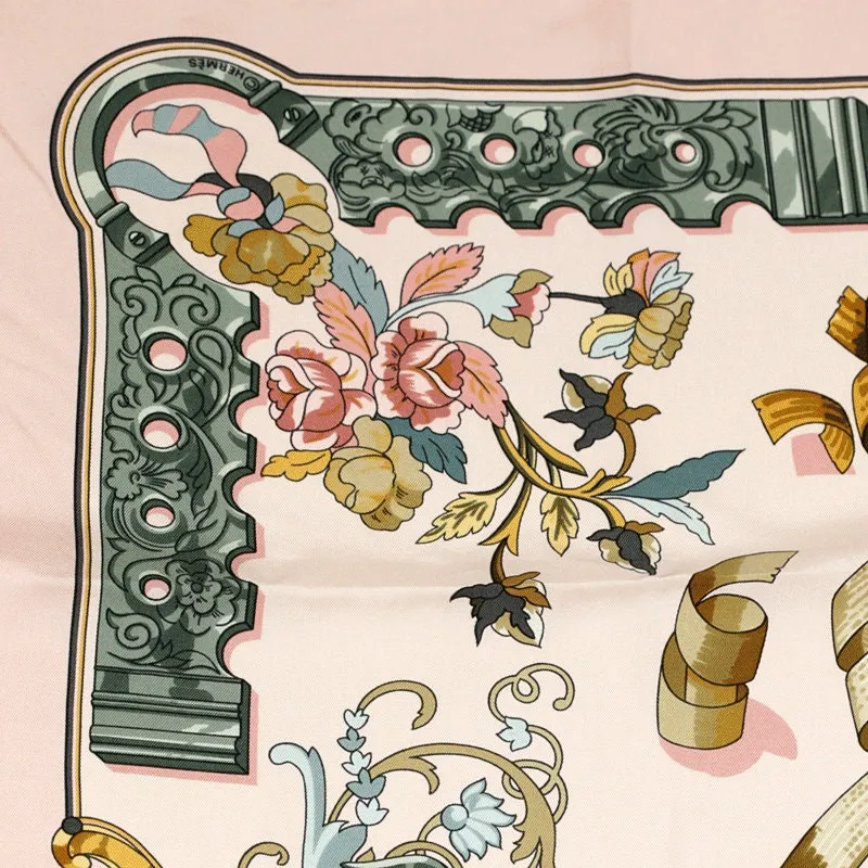 Hermes Scarf "Copeaux" by Caty Latham 90cm Silk