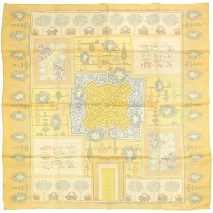 Hermes Scarf "Paridaiza" by Eugene Brunelle 90cm Silk