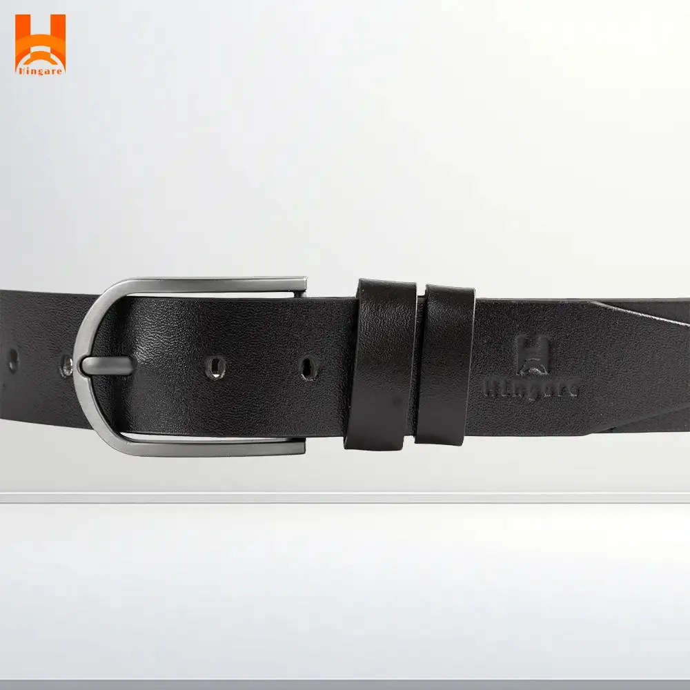 High Grade Genuine Leather Belts For Men's 2" Wide One Part Plain Ring Buckle Belt