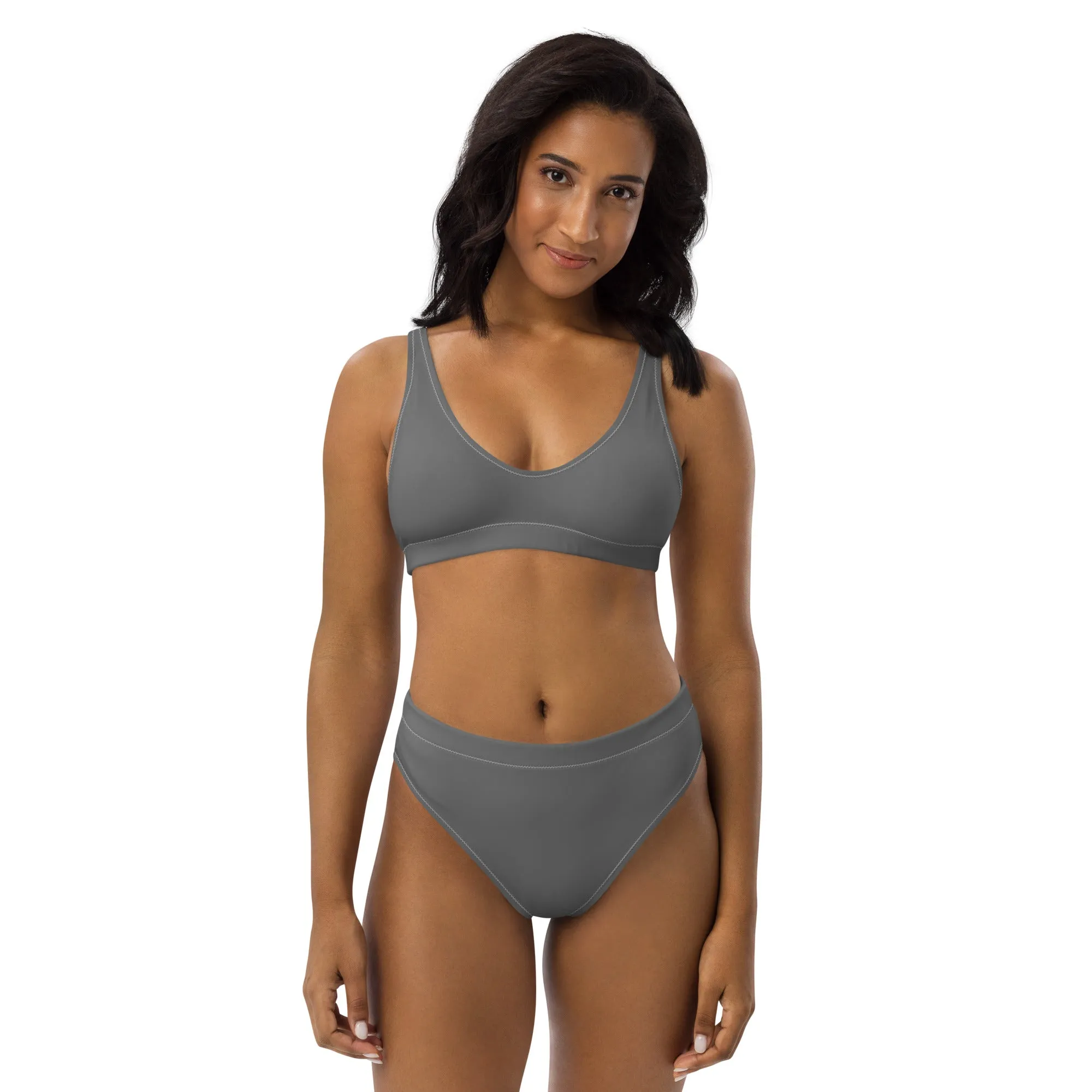 High Waisted Bikini Womens (Glamourange Luxury Bikini High Waisted - 003 Colours Model)