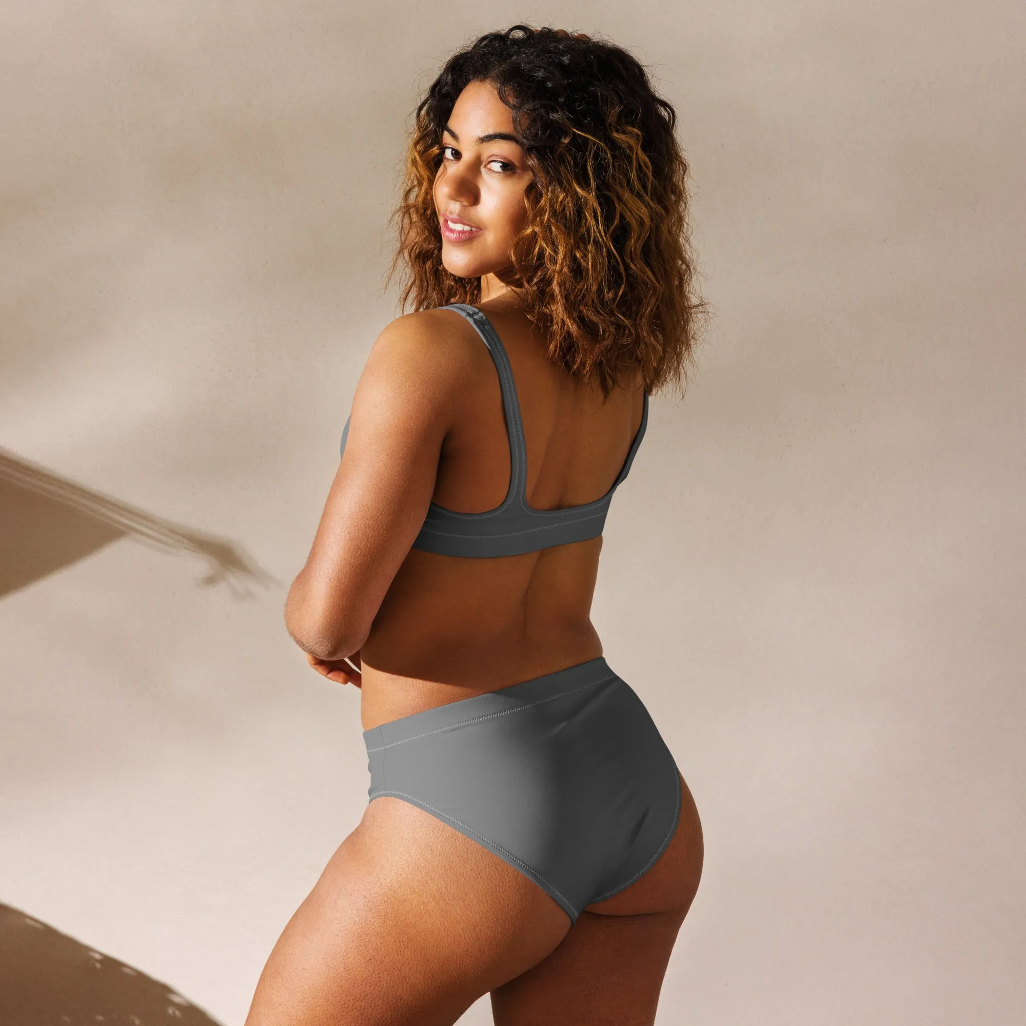 High Waisted Bikini Womens (Glamourange Luxury Bikini High Waisted - 003 Colours Model)