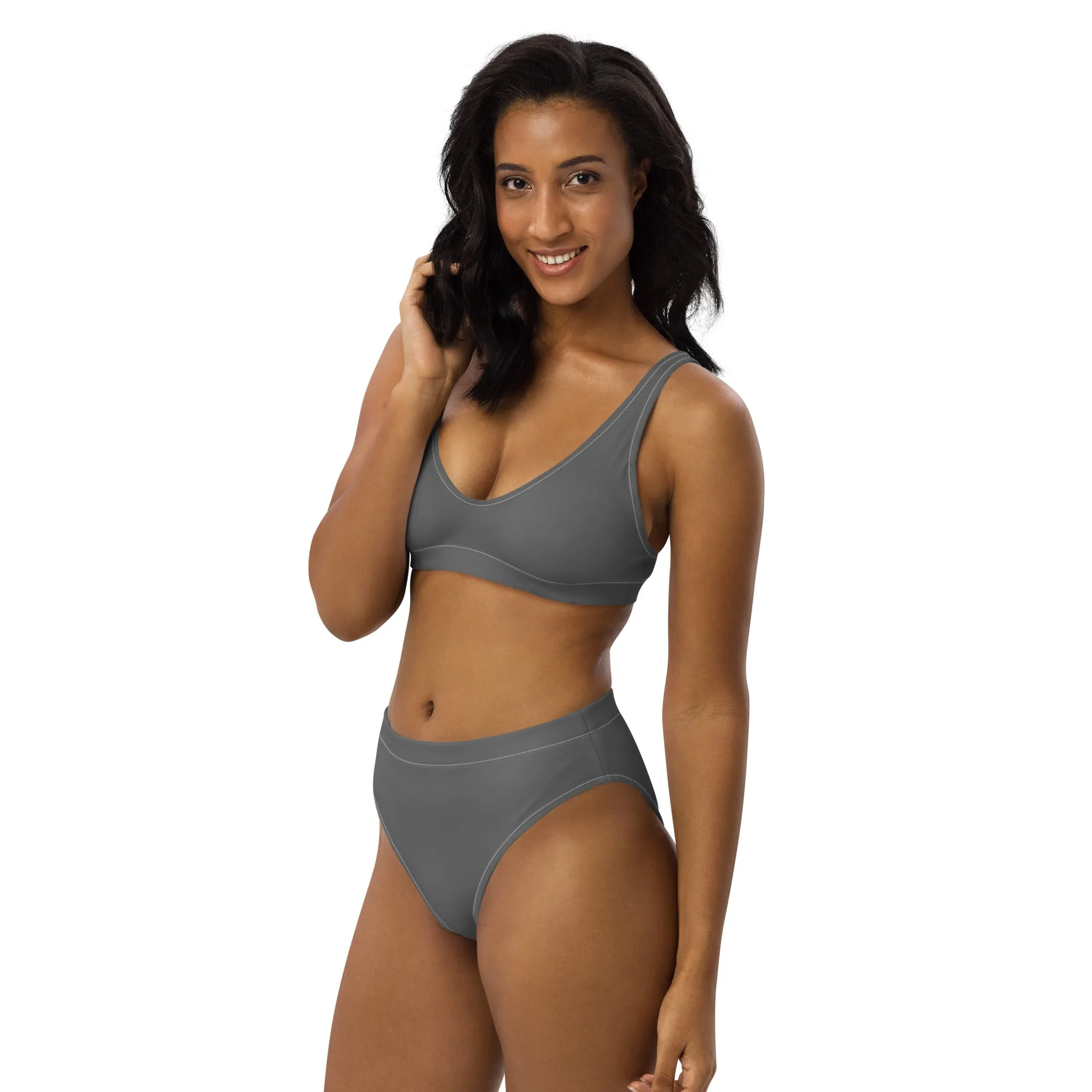 High Waisted Bikini Womens (Glamourange Luxury Bikini High Waisted - 003 Colours Model)