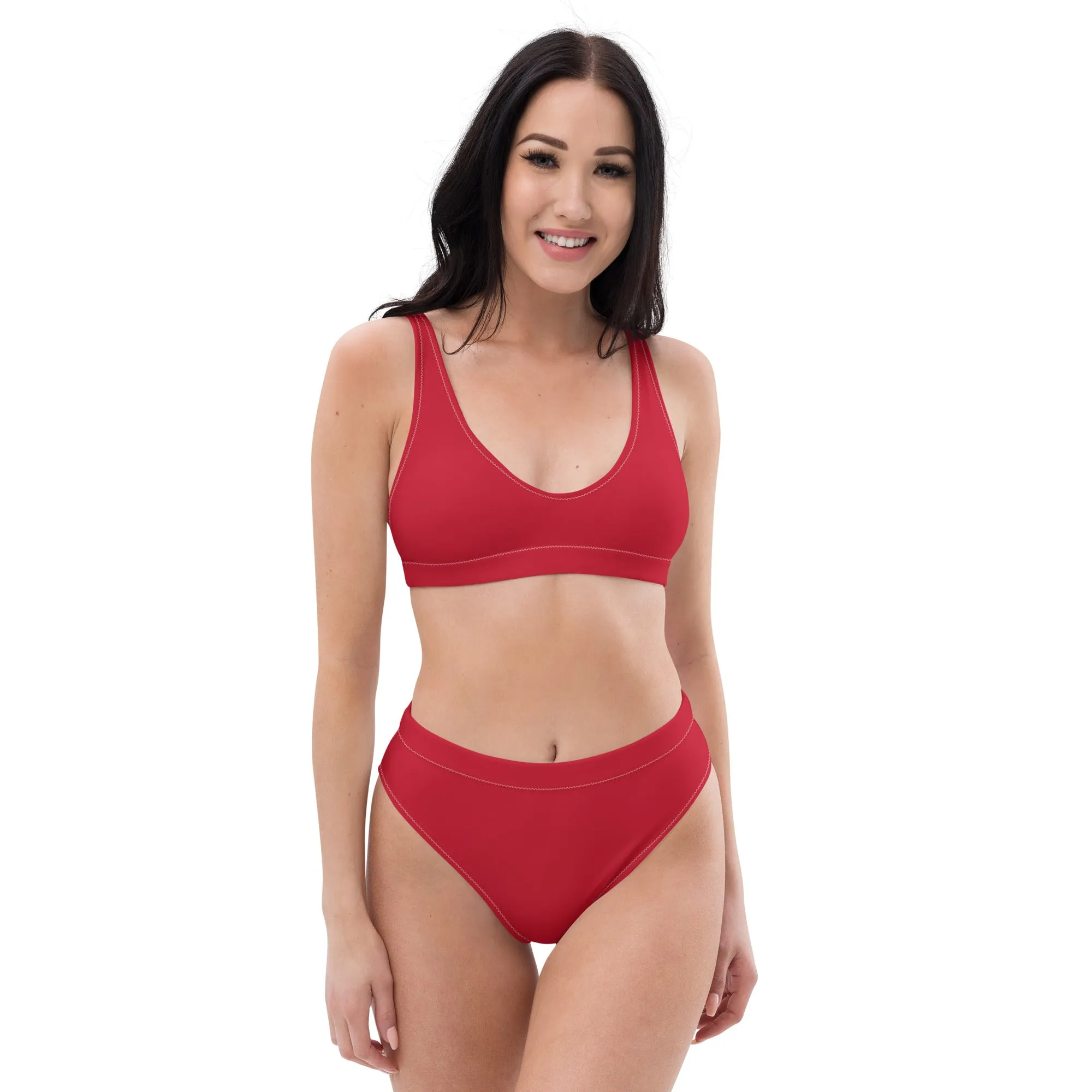 High Waisted Bikini Womens (Glamourange Luxury Bikini High Waisted - 004 Colours Model)
