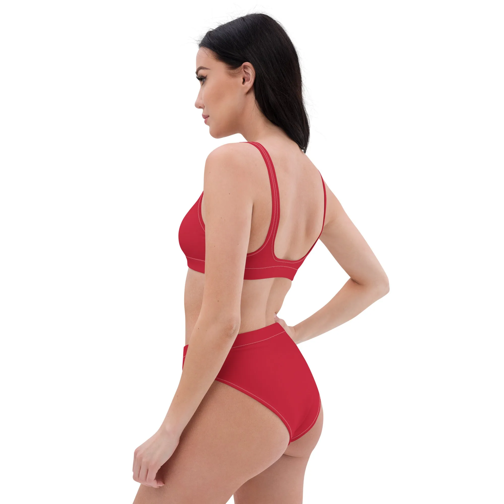 High Waisted Bikini Womens (Glamourange Luxury Bikini High Waisted - 004 Colours Model)