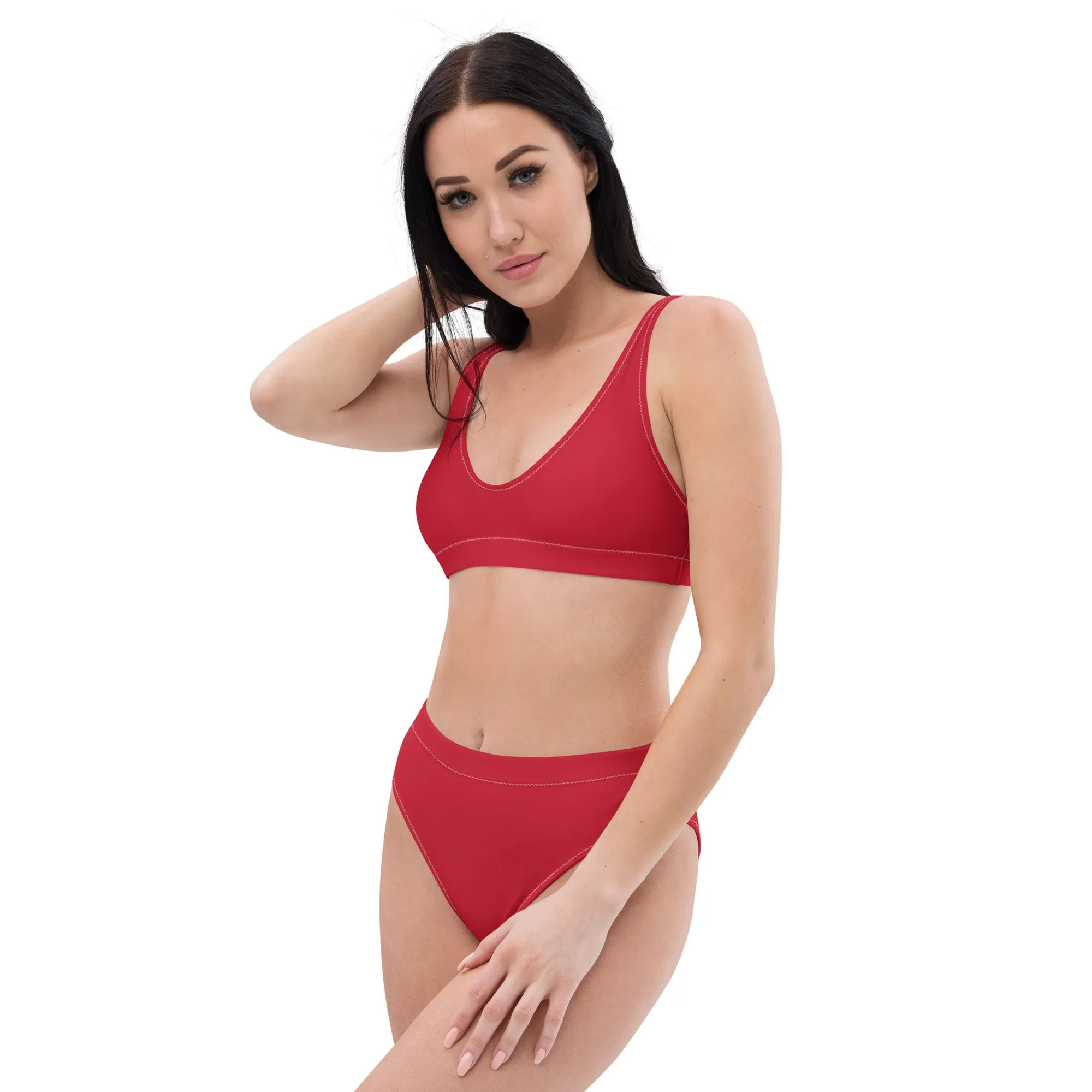 High Waisted Bikini Womens (Glamourange Luxury Bikini High Waisted - 004 Colours Model)