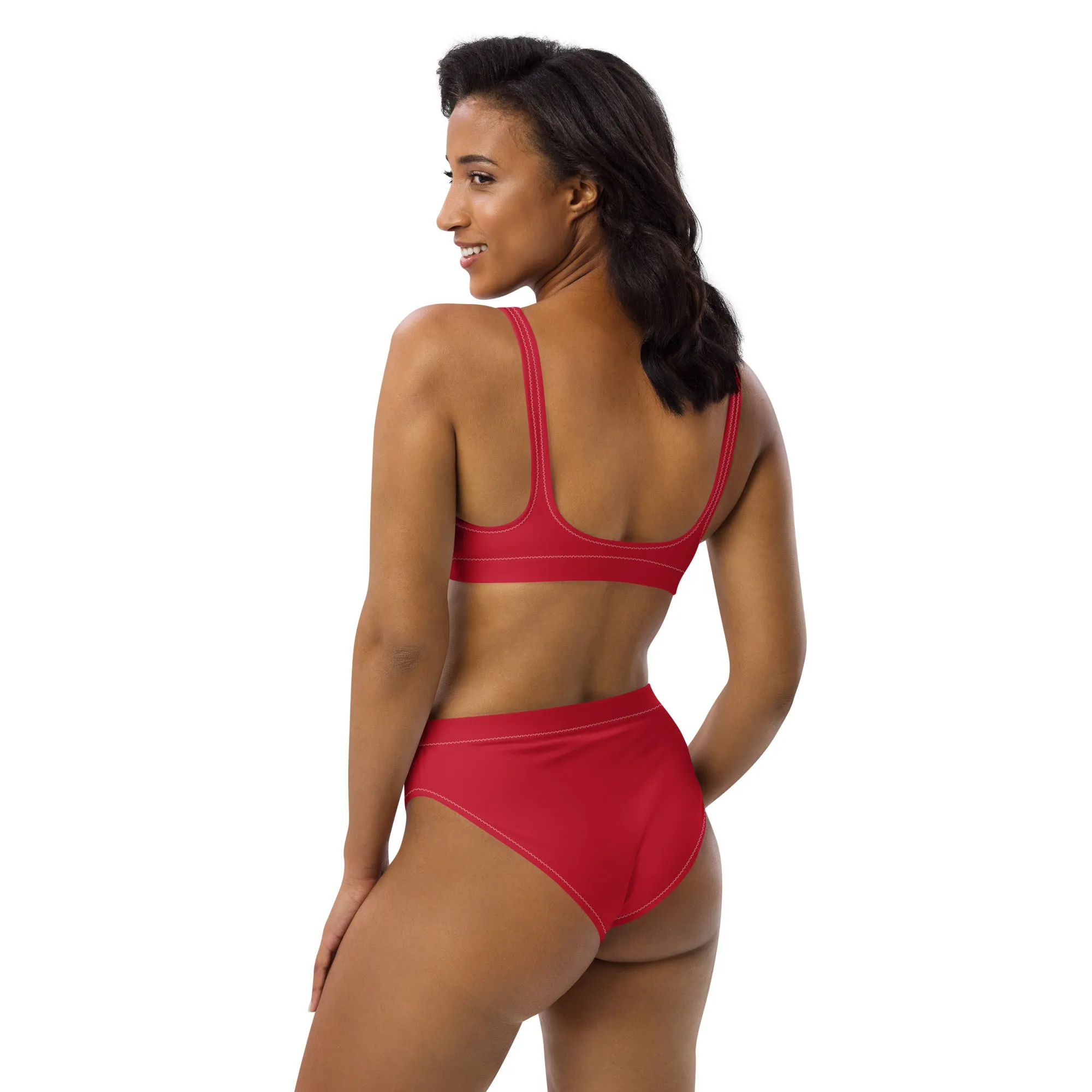 High Waisted Bikini Womens (Glamourange Luxury Bikini High Waisted - 004 Colours Model)