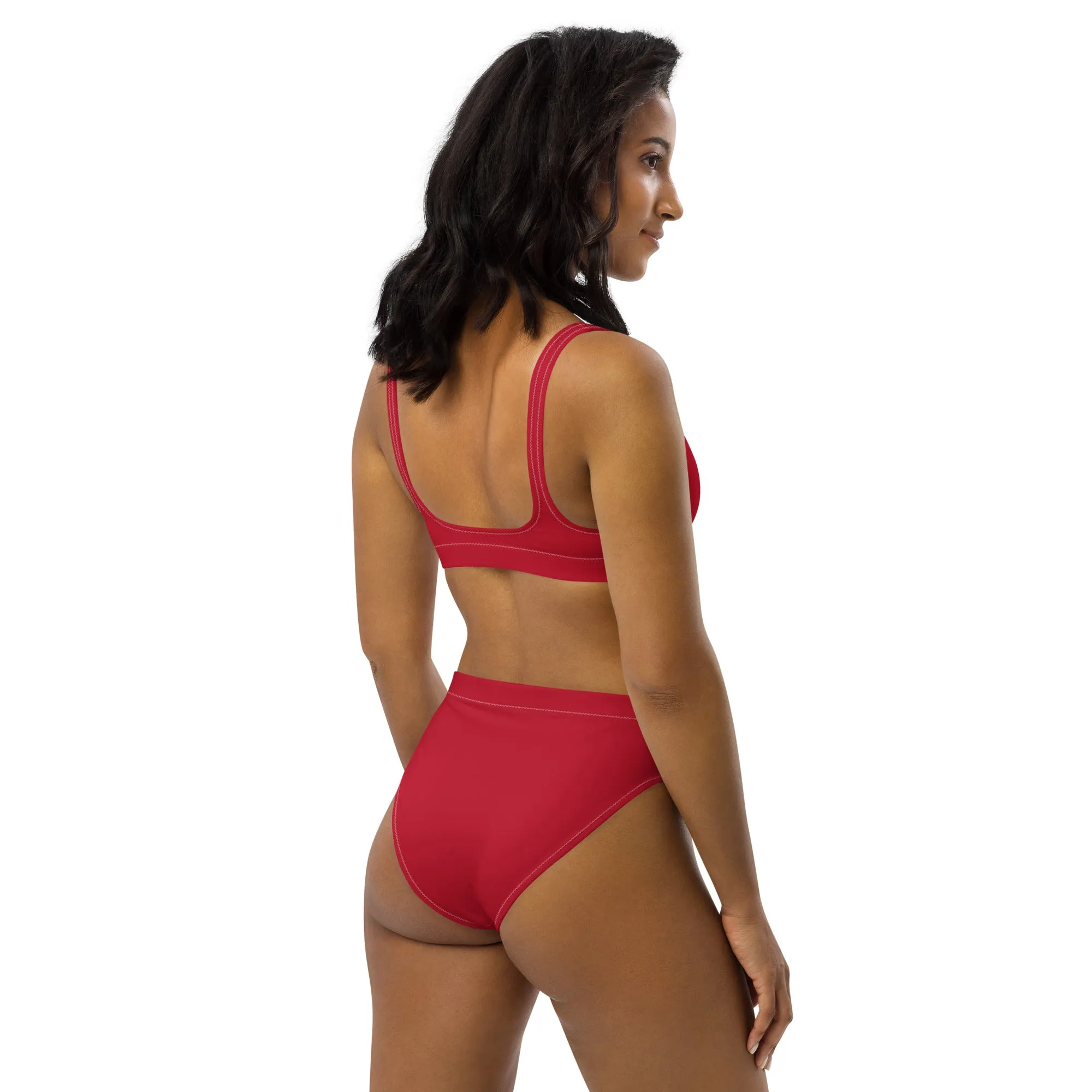 High Waisted Bikini Womens (Glamourange Luxury Bikini High Waisted - 004 Colours Model)