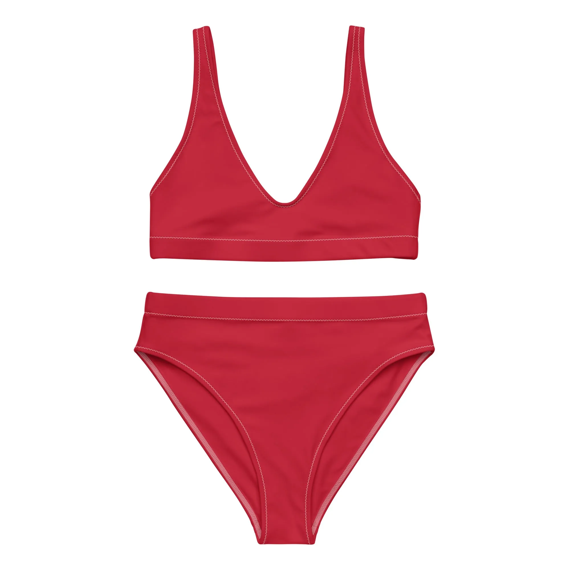 High Waisted Bikini Womens (Glamourange Luxury Bikini High Waisted - 004 Colours Model)