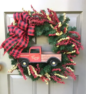 Holiday Vintage Wreath