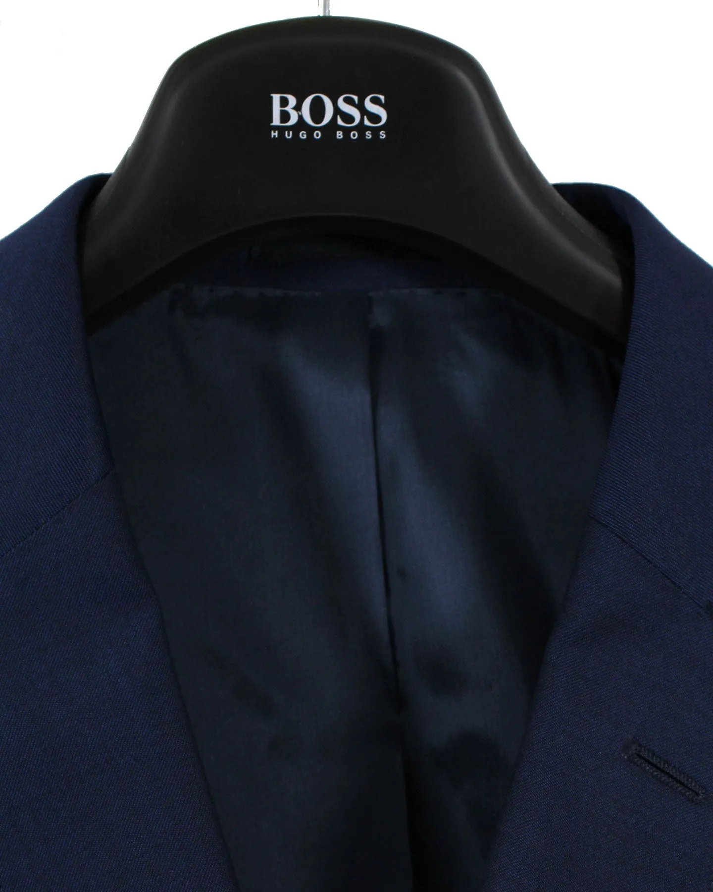 Hugo Boss Sport Coat Dark Blue - Wool Blazer EU 52 / US 42 L Slim Fit - REDUCED SALE