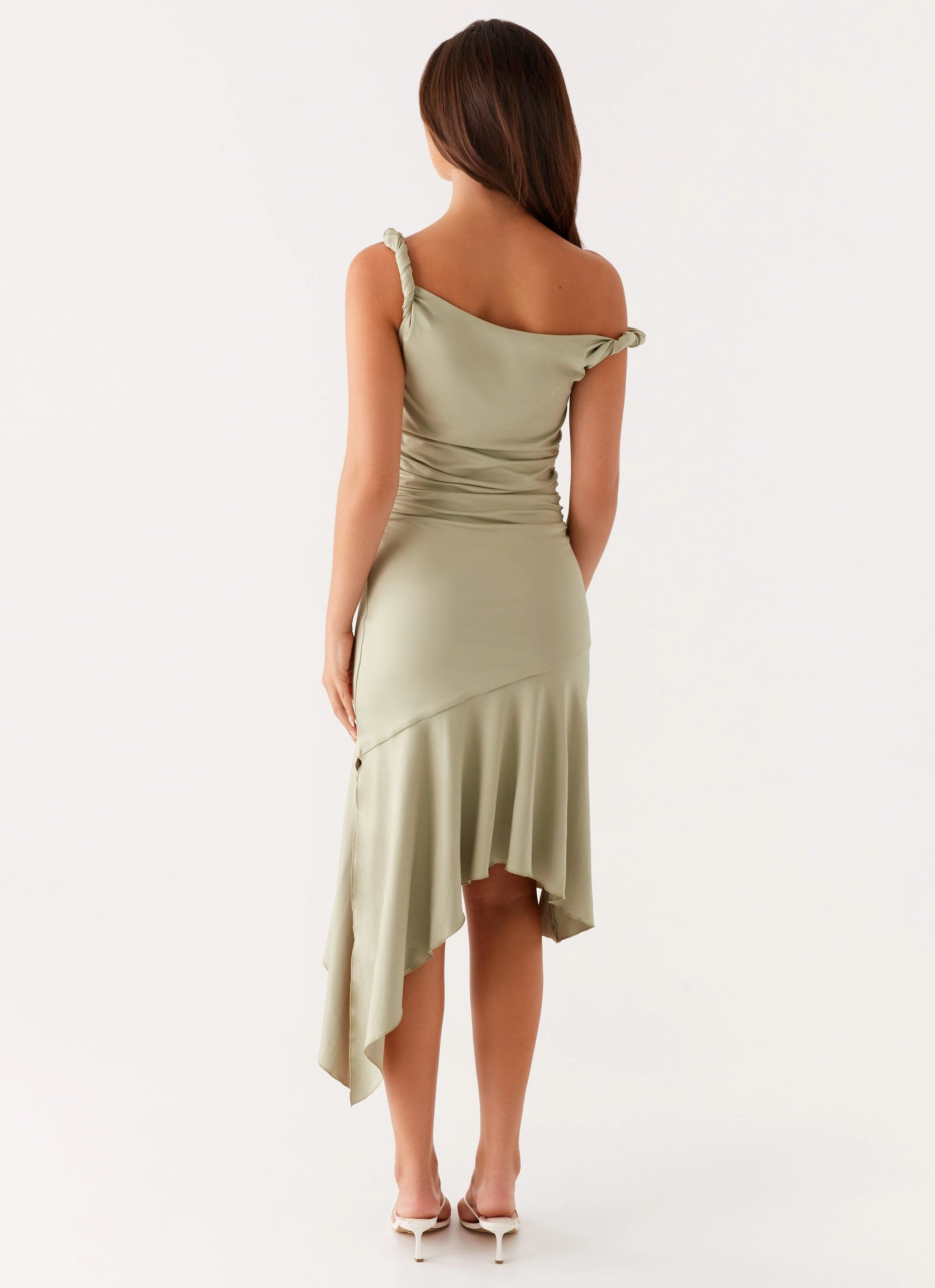 Huntah Midi Dress - Sage