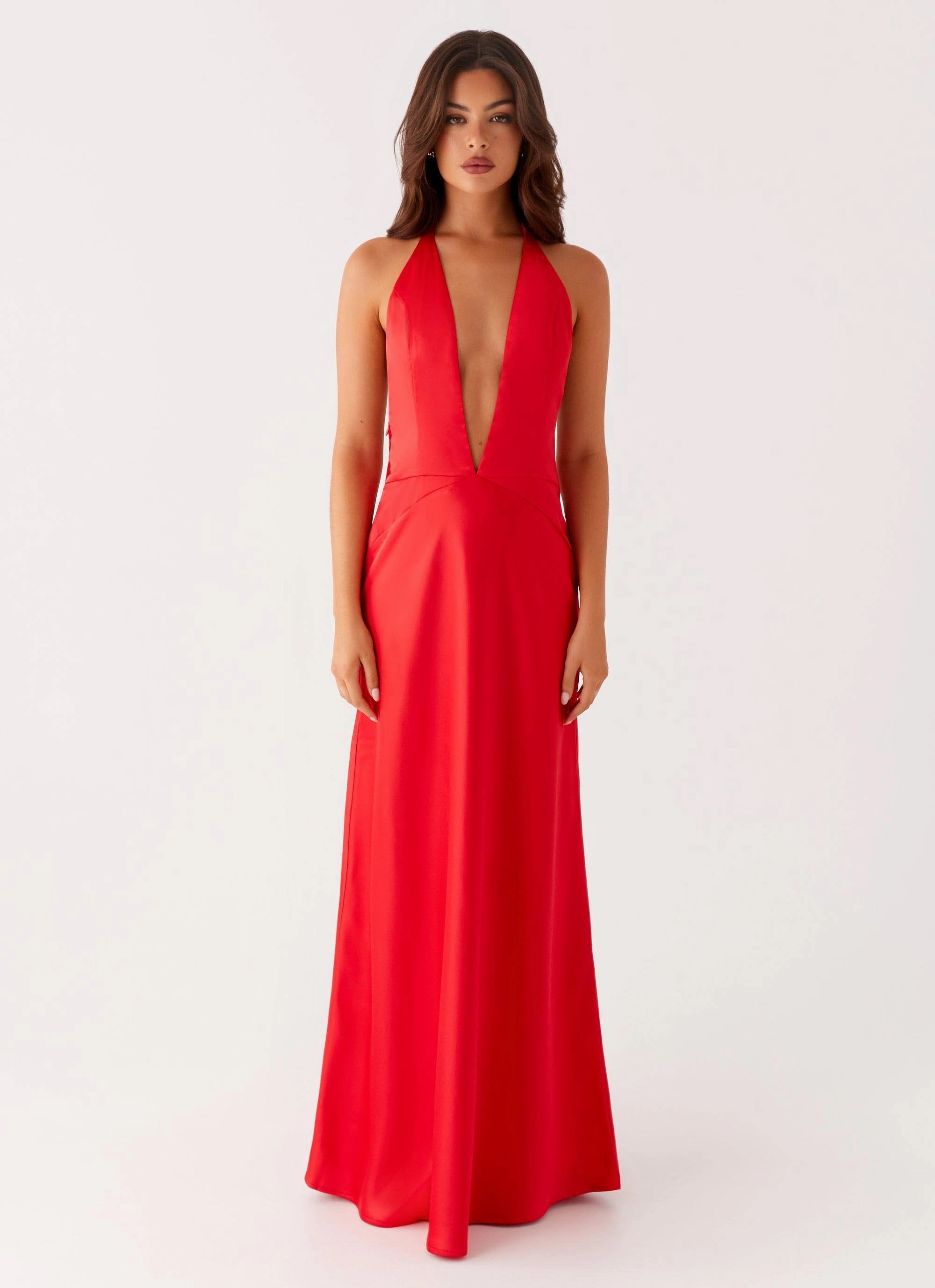 Idol Maxi Dress - Red
