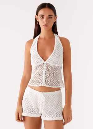 Imaan Shorts - White Imaan Shorts - White