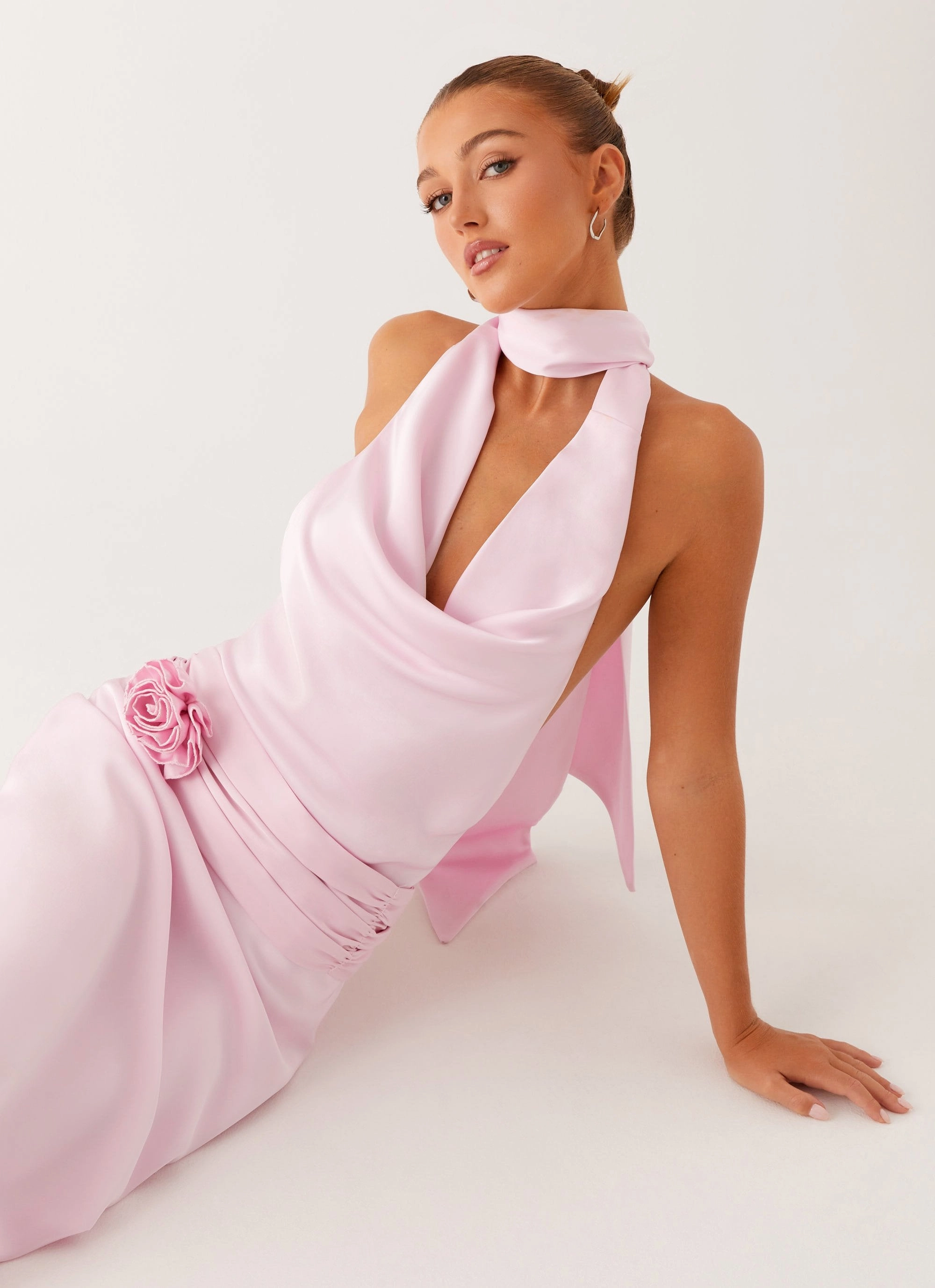 Imani Maxi Dress - Pink
