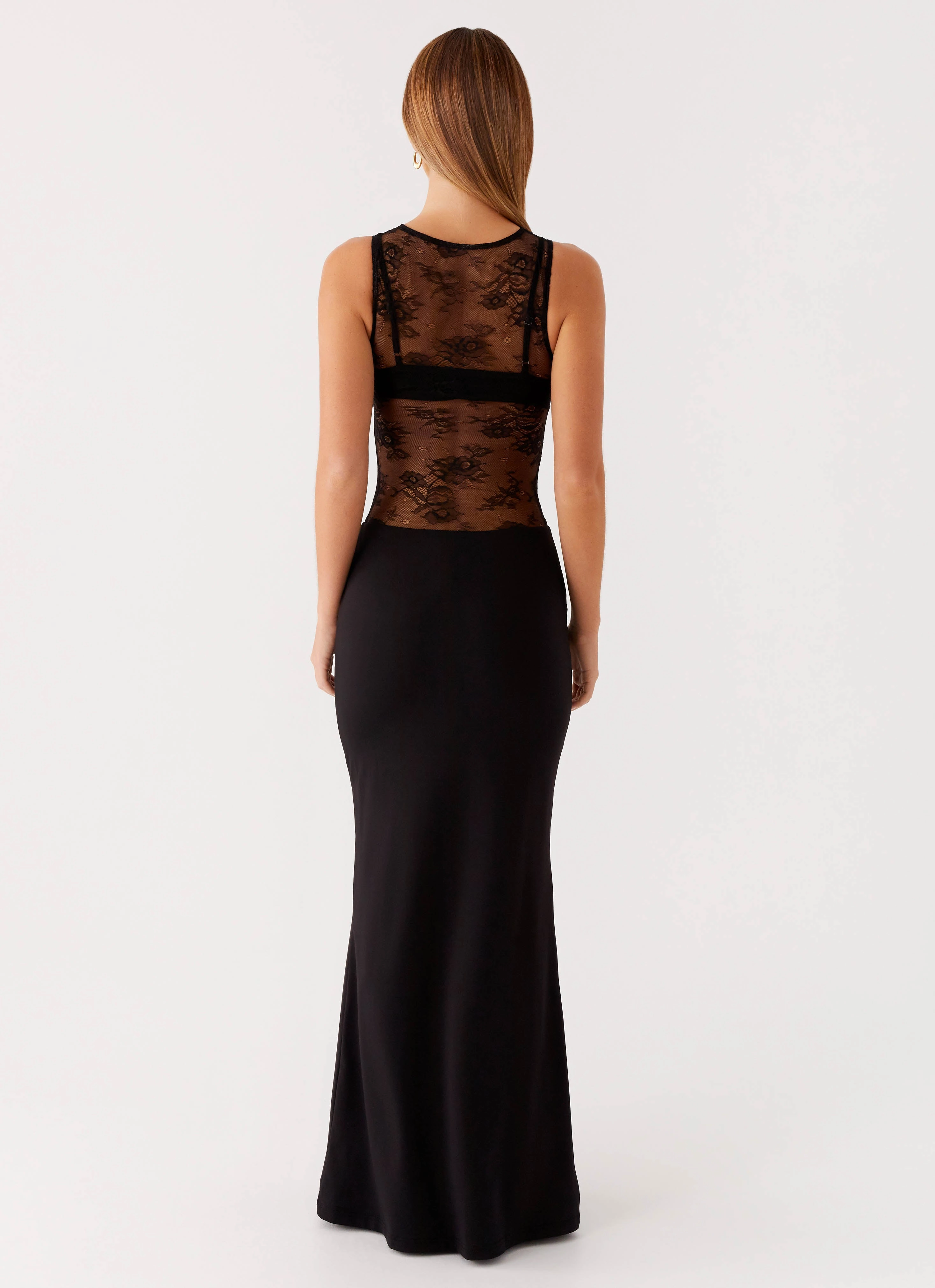 Imperial Maxi Dress - Black