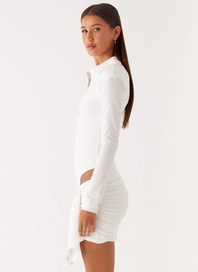 Indah Mini Dress - White Indah Mini Dress - White