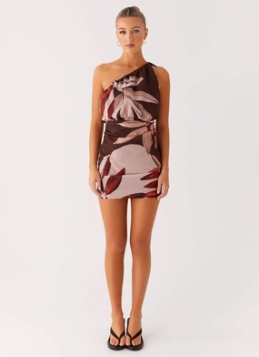 Indianna Mini Dress - Cinnamon Palm Indianna Mini Dress - Cinnamon Palm