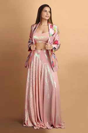 Indo Western Jacket & Pant Set