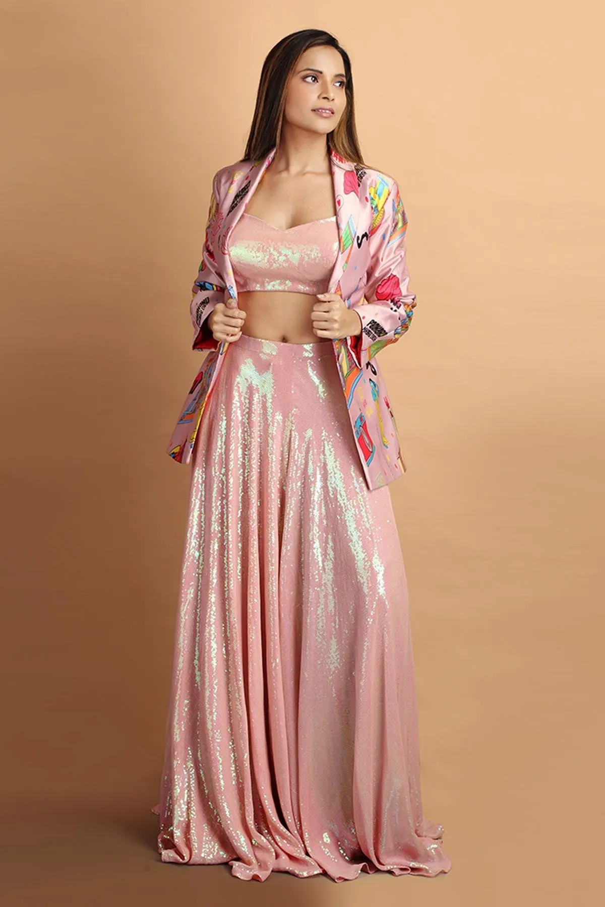Indo Western Jacket & Pant Set