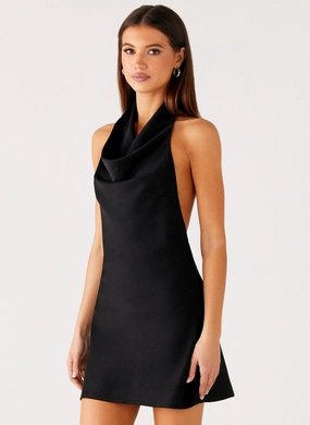 Iridessa Mini Dress - Black Iridessa Mini Dress - Black
