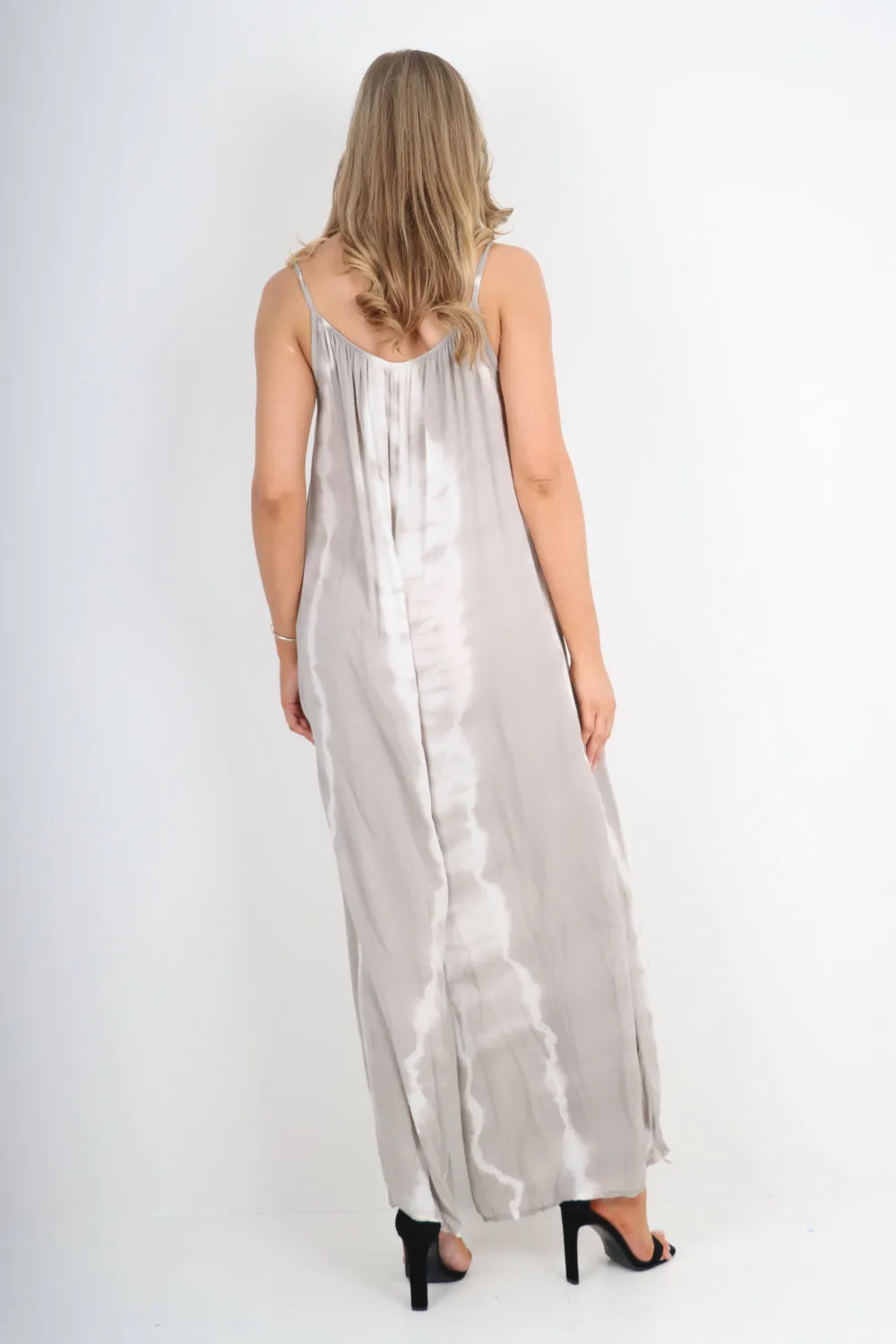 Italian Tie Dye Print Jumpsuits