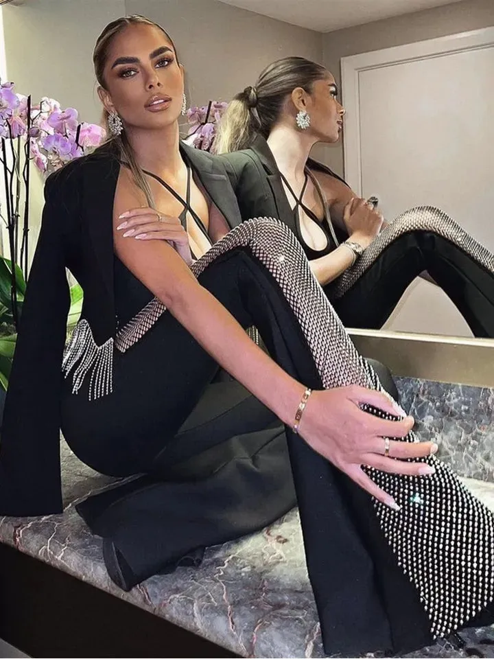 It's A Lifestyle Bandage Jumpsuit