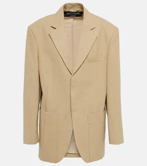 Jacquemus La Veste d√¢¬Ä¬ôHomme linen blazer