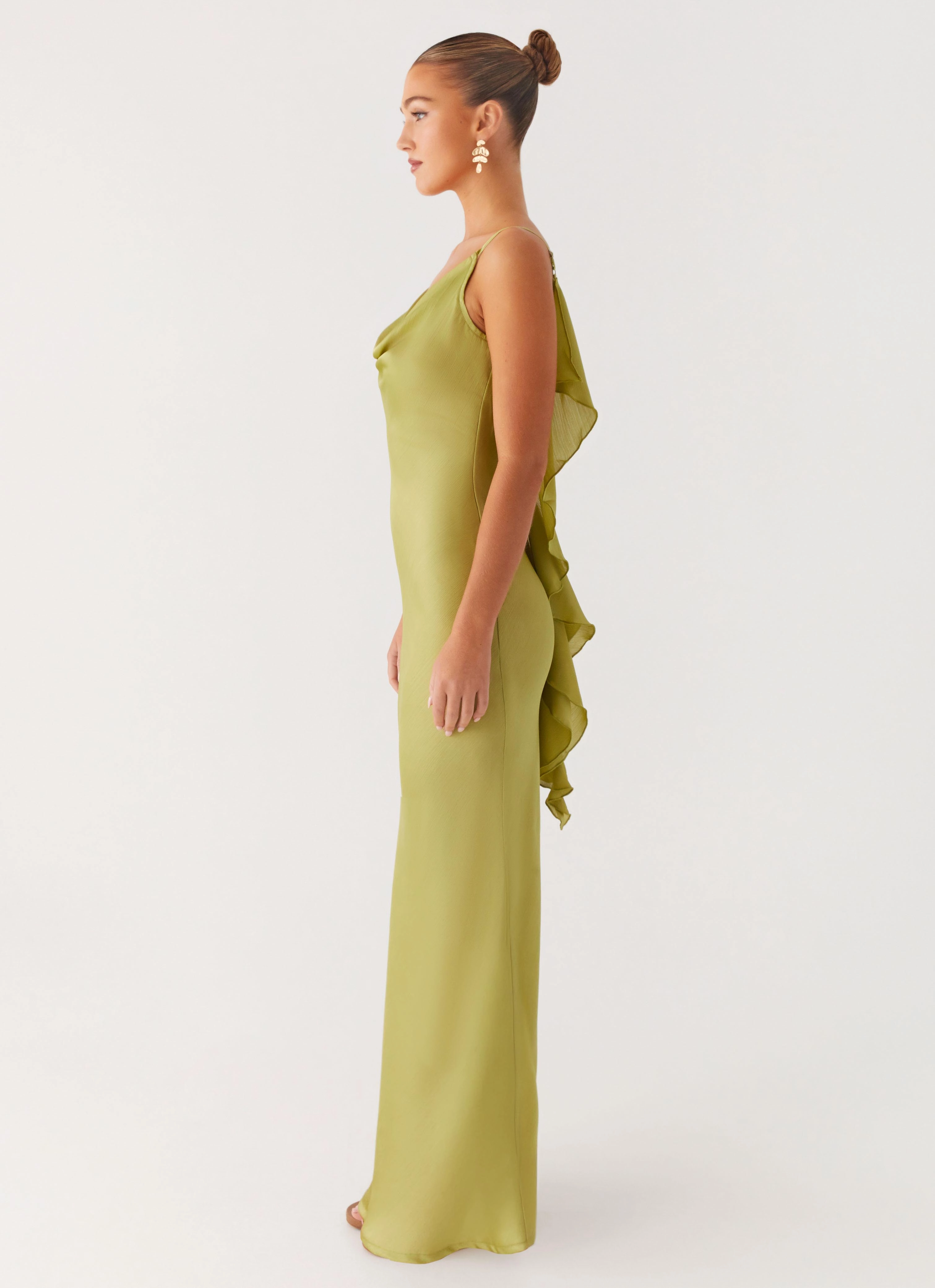 Jade Escape Maxi Dress - Lime