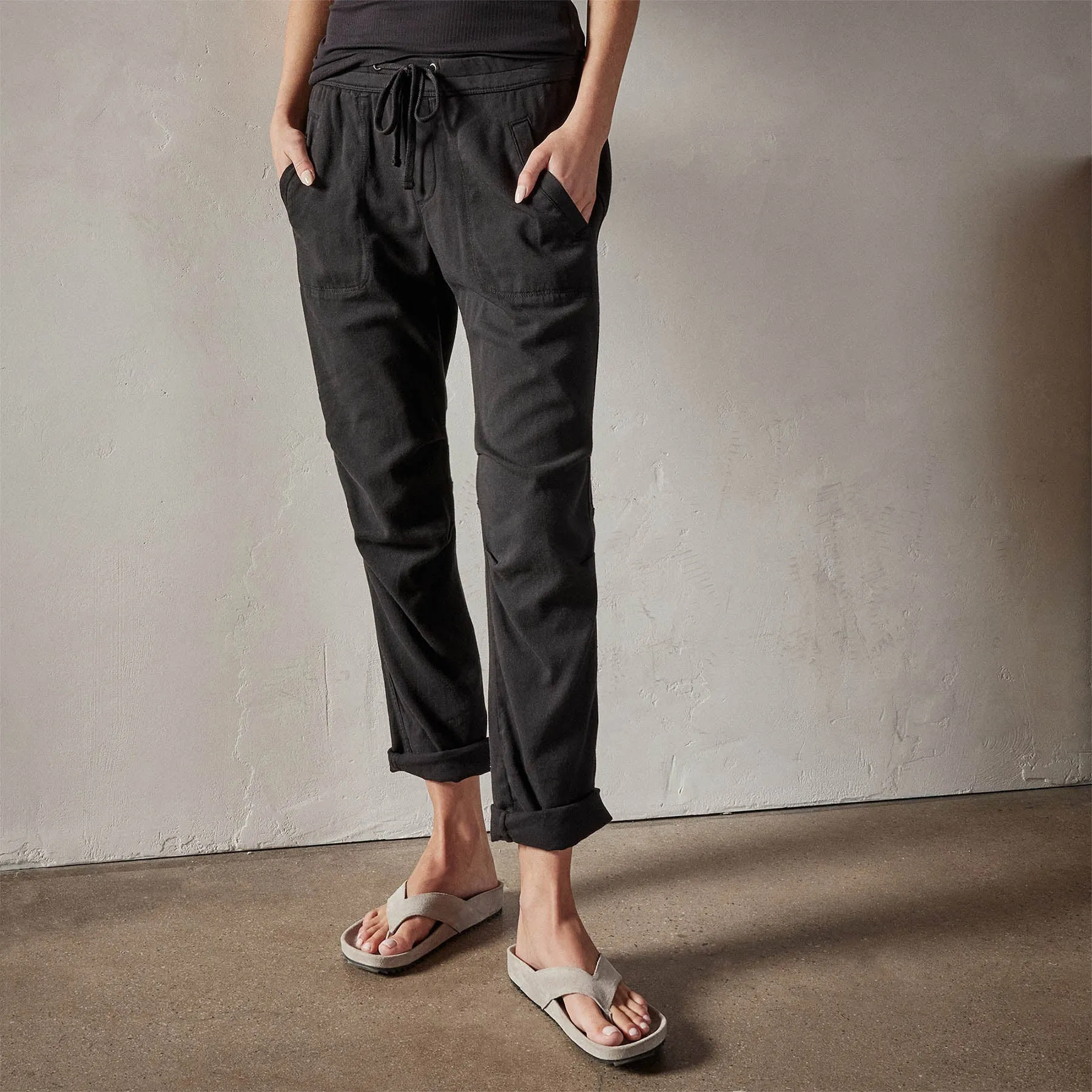 James Perse Soft Drape Utility Pant