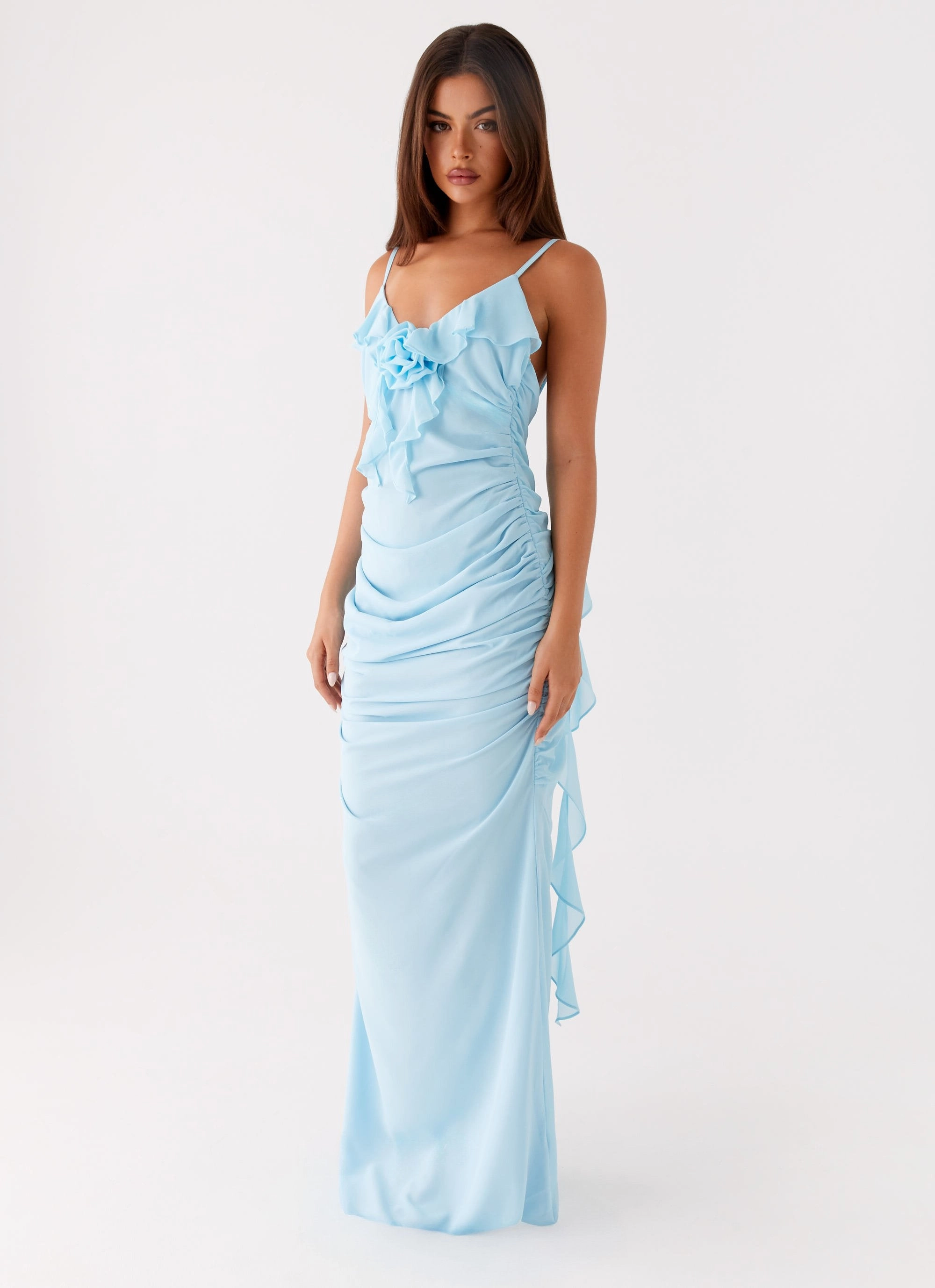 Jasmina Maxi Dress - Blue