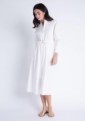 Jasmine Midi Dress - White Jasmine Midi Dress - White