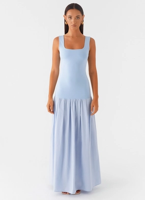 Jaxon Maxi Dress - Blue Jaxon Maxi Dress - Blue
