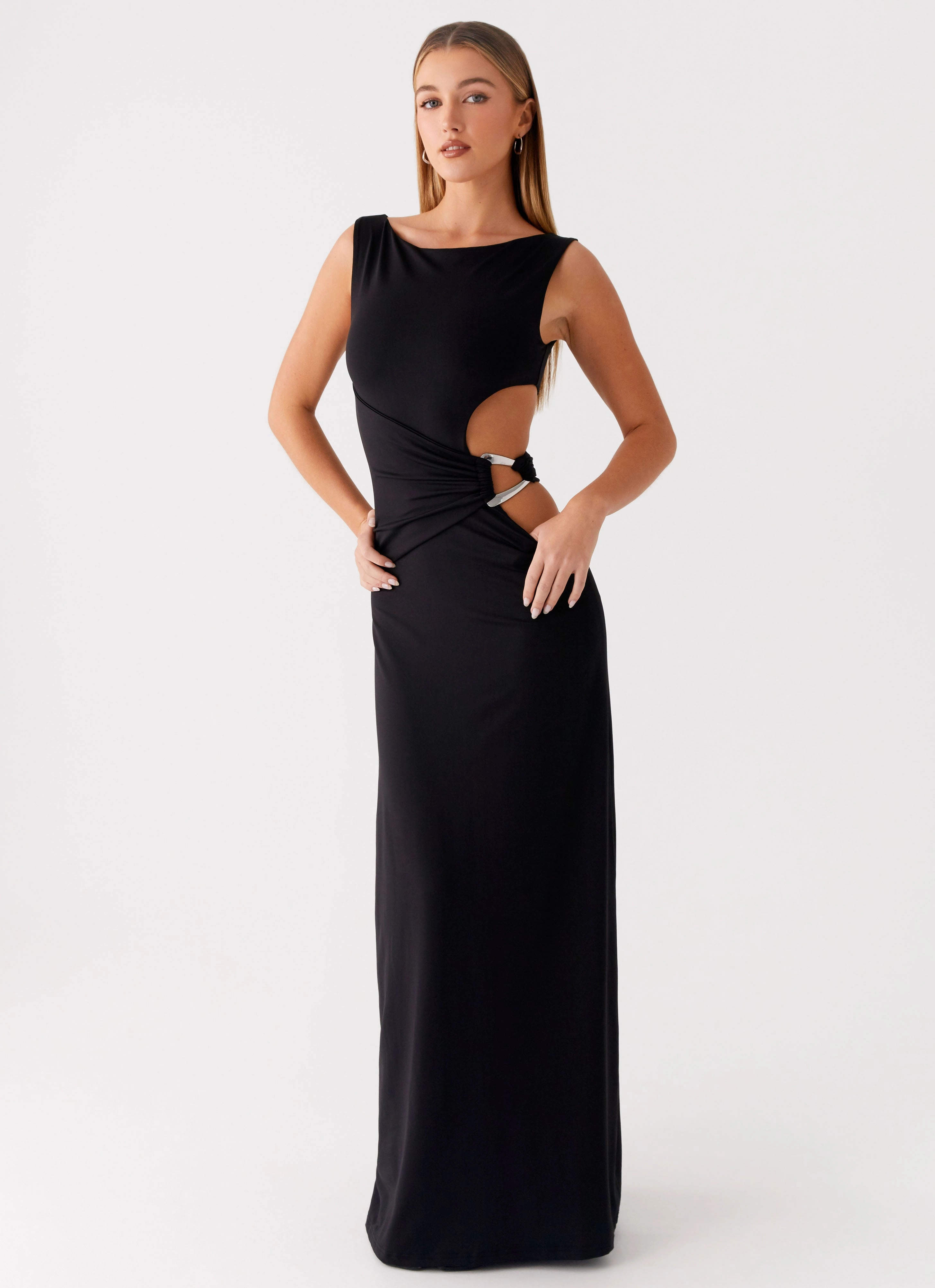 Jayana Maxi Dress - Black