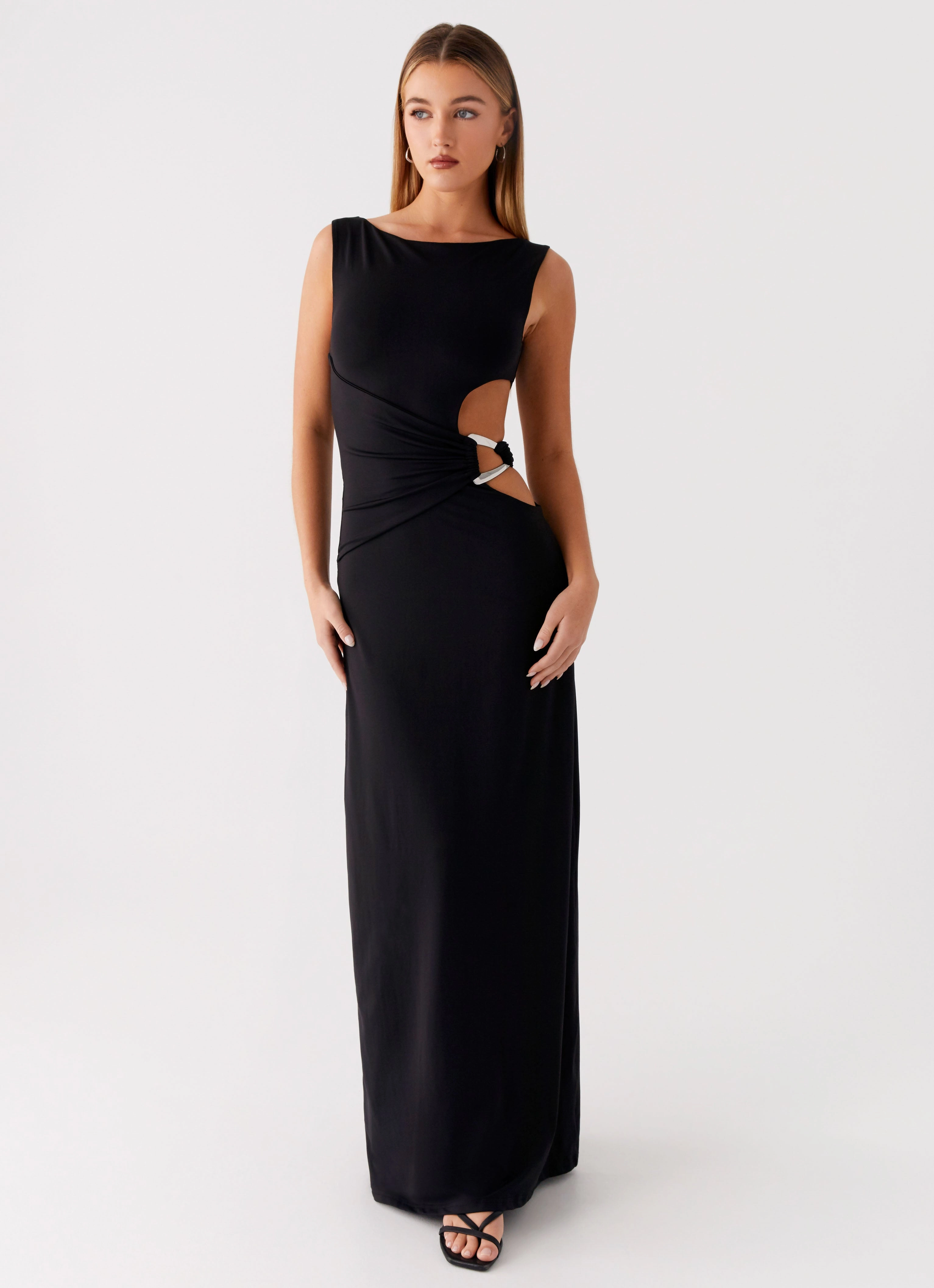 Jayana Maxi Dress - Black