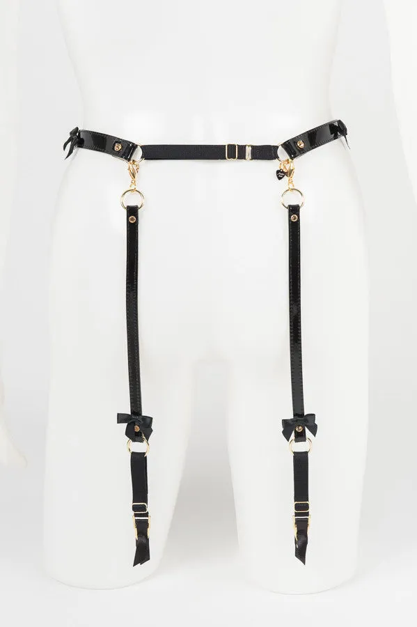 Jet Garter Belt
