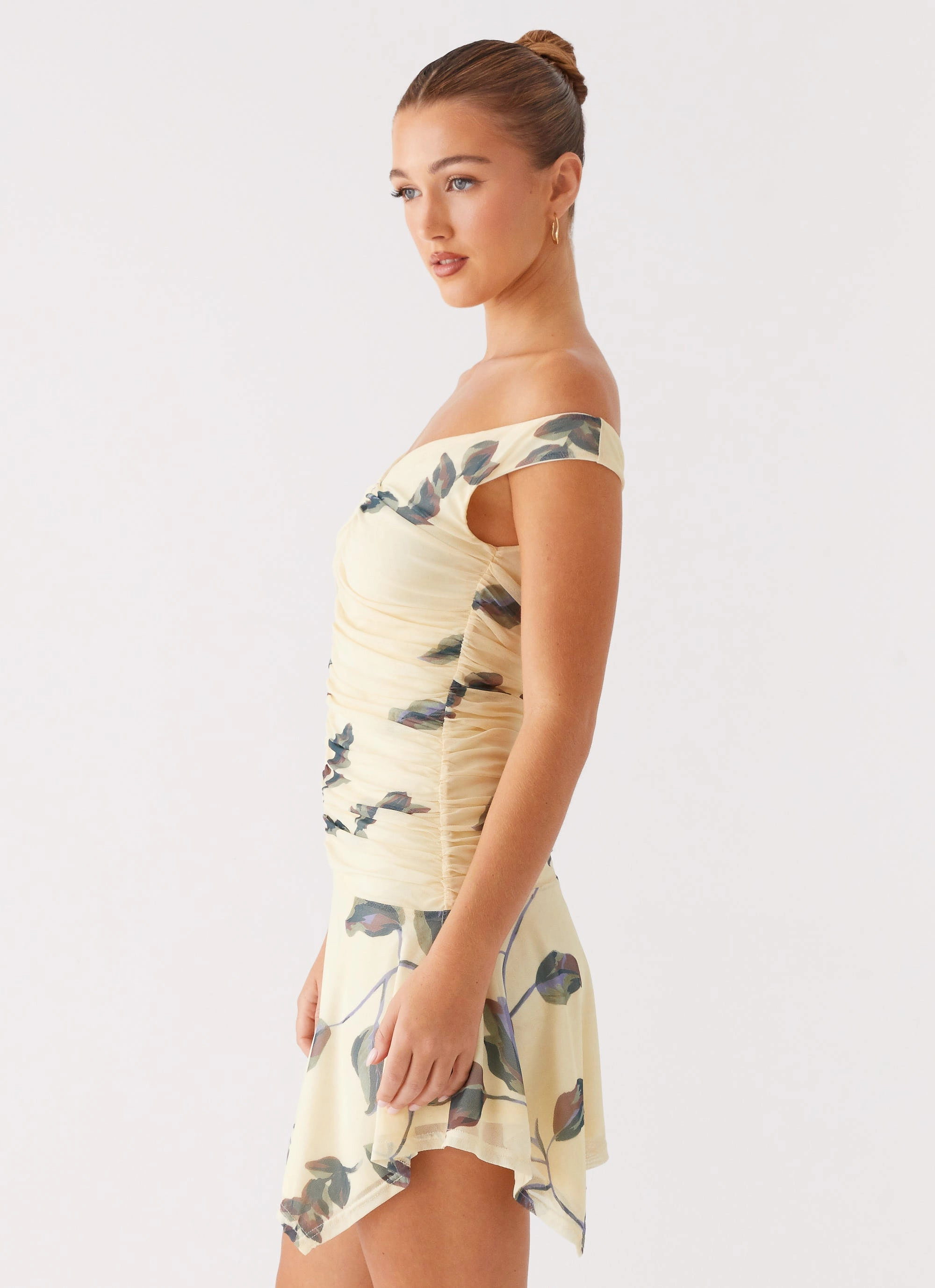 Josette Mini Dress - Buttercream Bliss