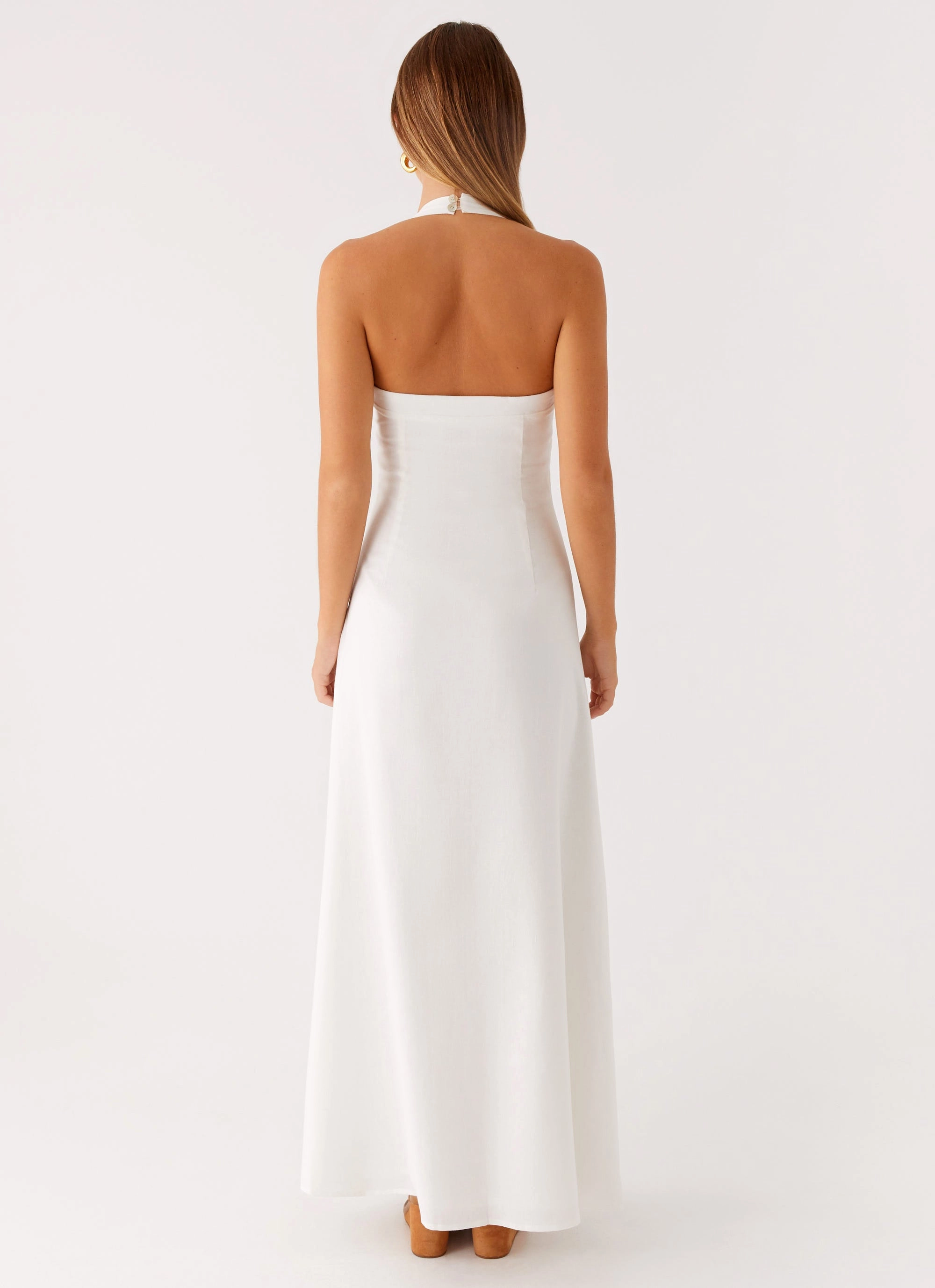 Jovanni Maxi Dress - White