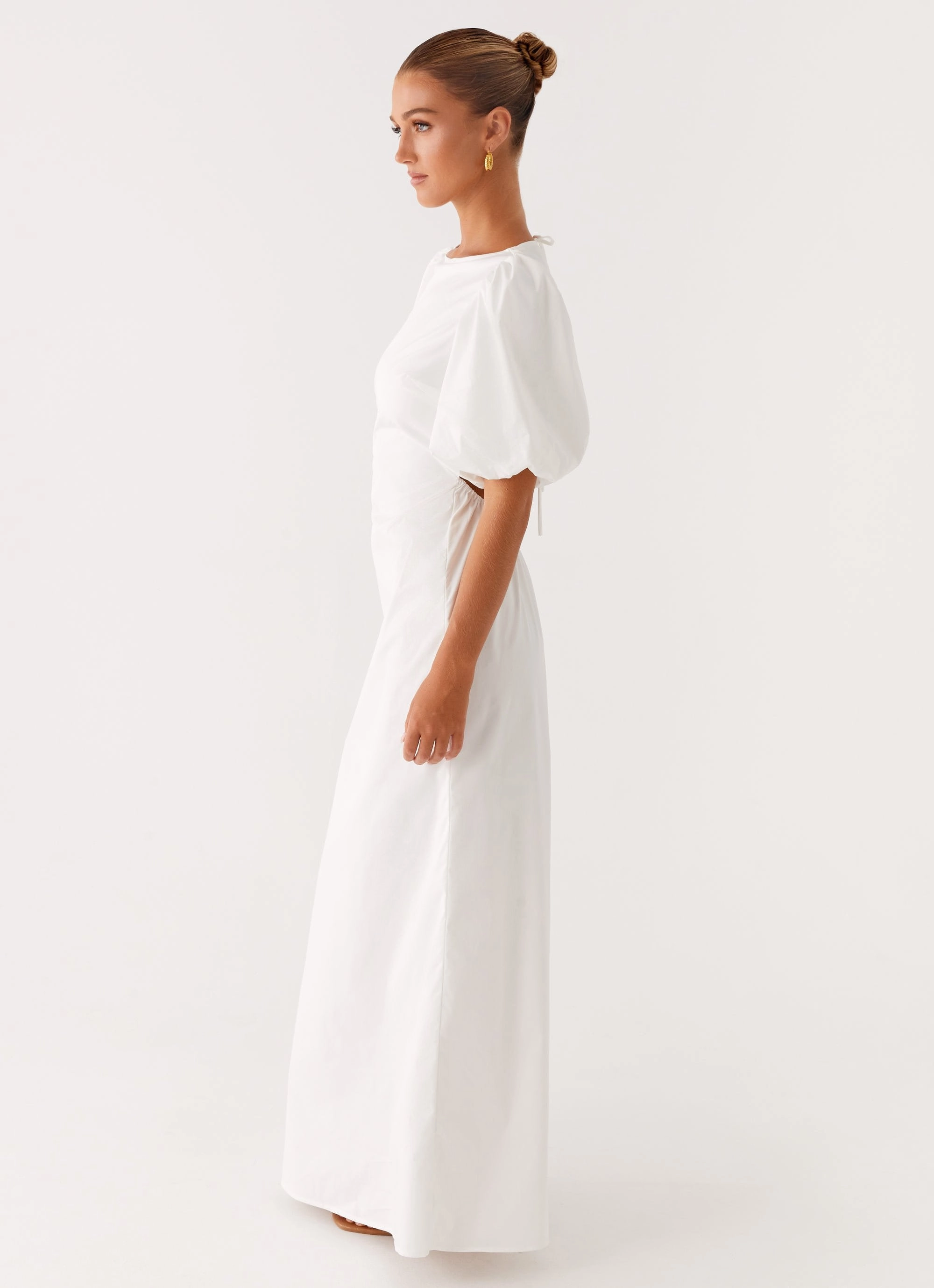 Judy Maxi Dress - White