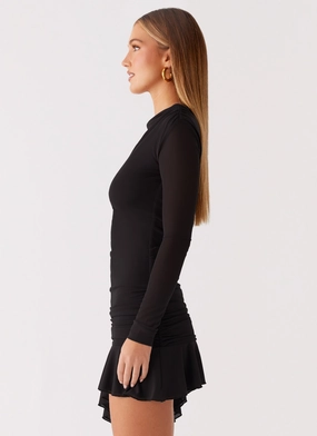 Juliana Mini Dress - Black Juliana Mini Dress - Black