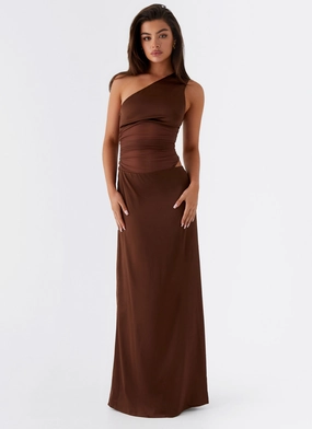 Juliette Maxi Dress - Chocolate Juliette Maxi Dress - Chocolate