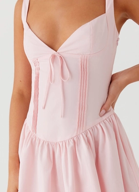 Juno Mini Dress - Pink Juno Mini Dress - Pink