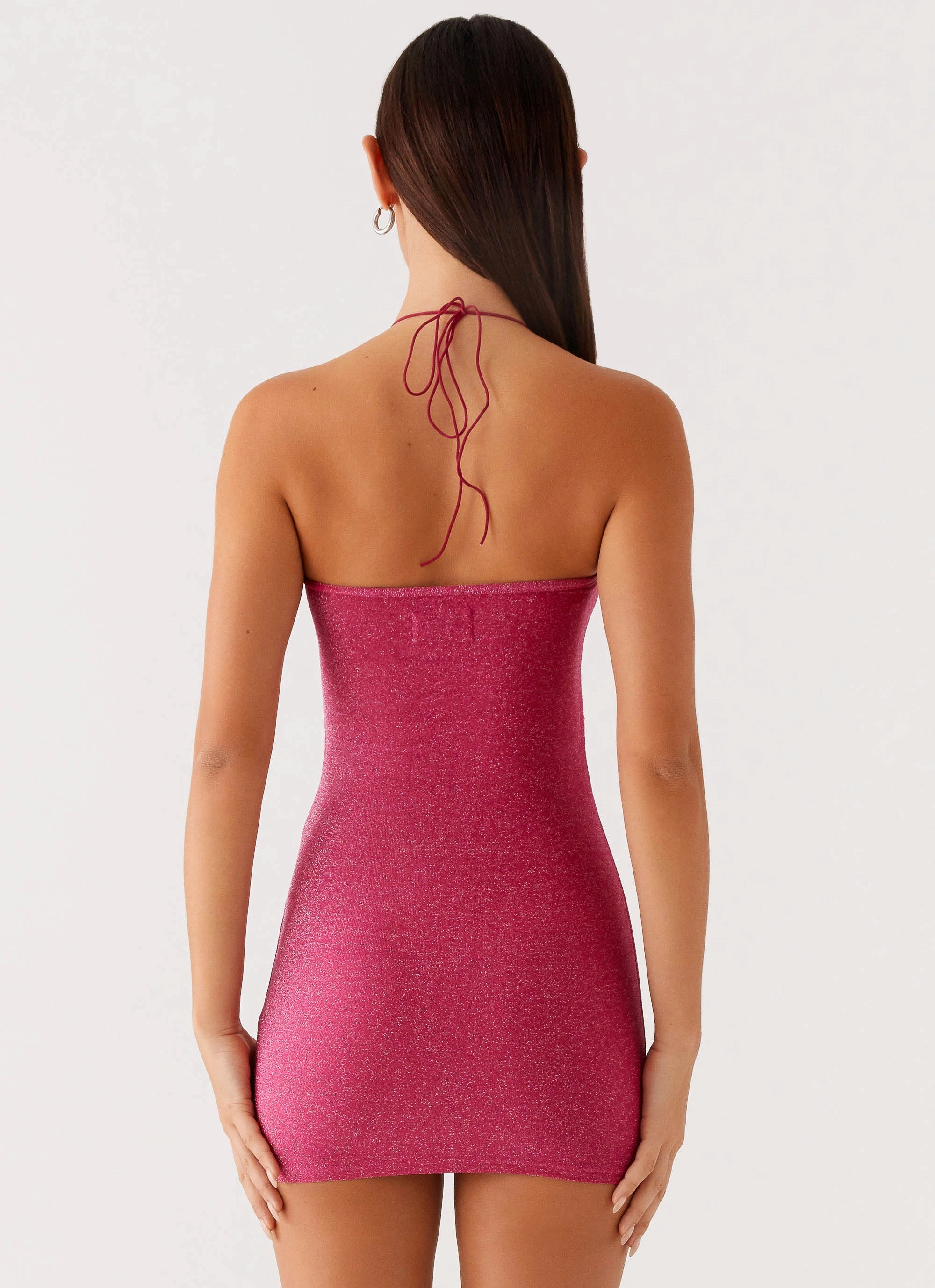Jupiter Mini Dress - Raspberry