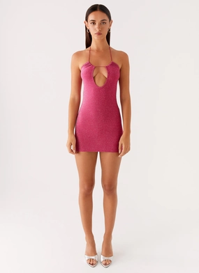 Jupiter Mini Dress - Raspberry Jupiter Mini Dress - Raspberry