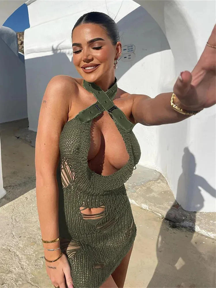 Justina Knit Mini Dress