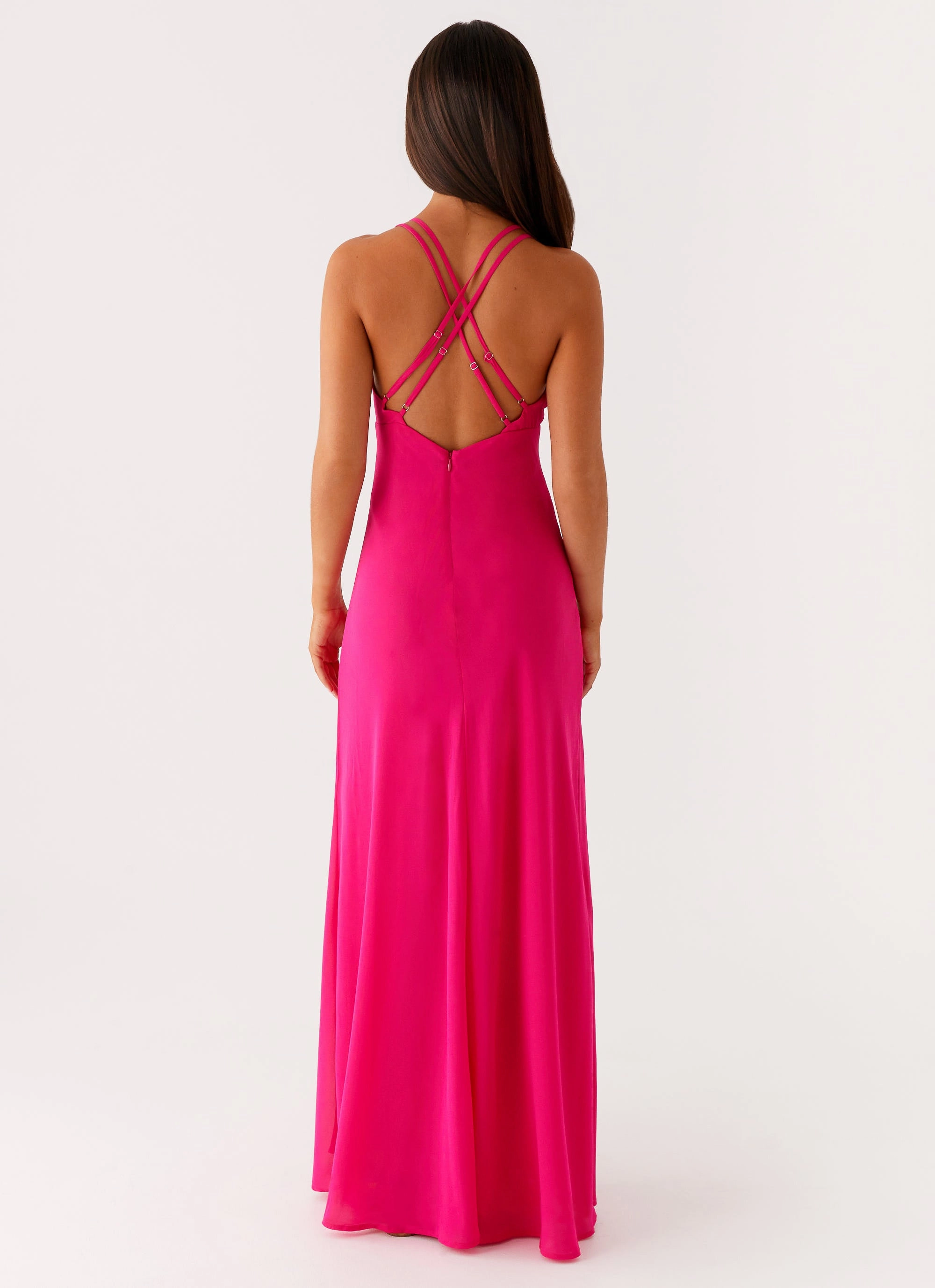 Kacia Maxi Dress - Fuchsia