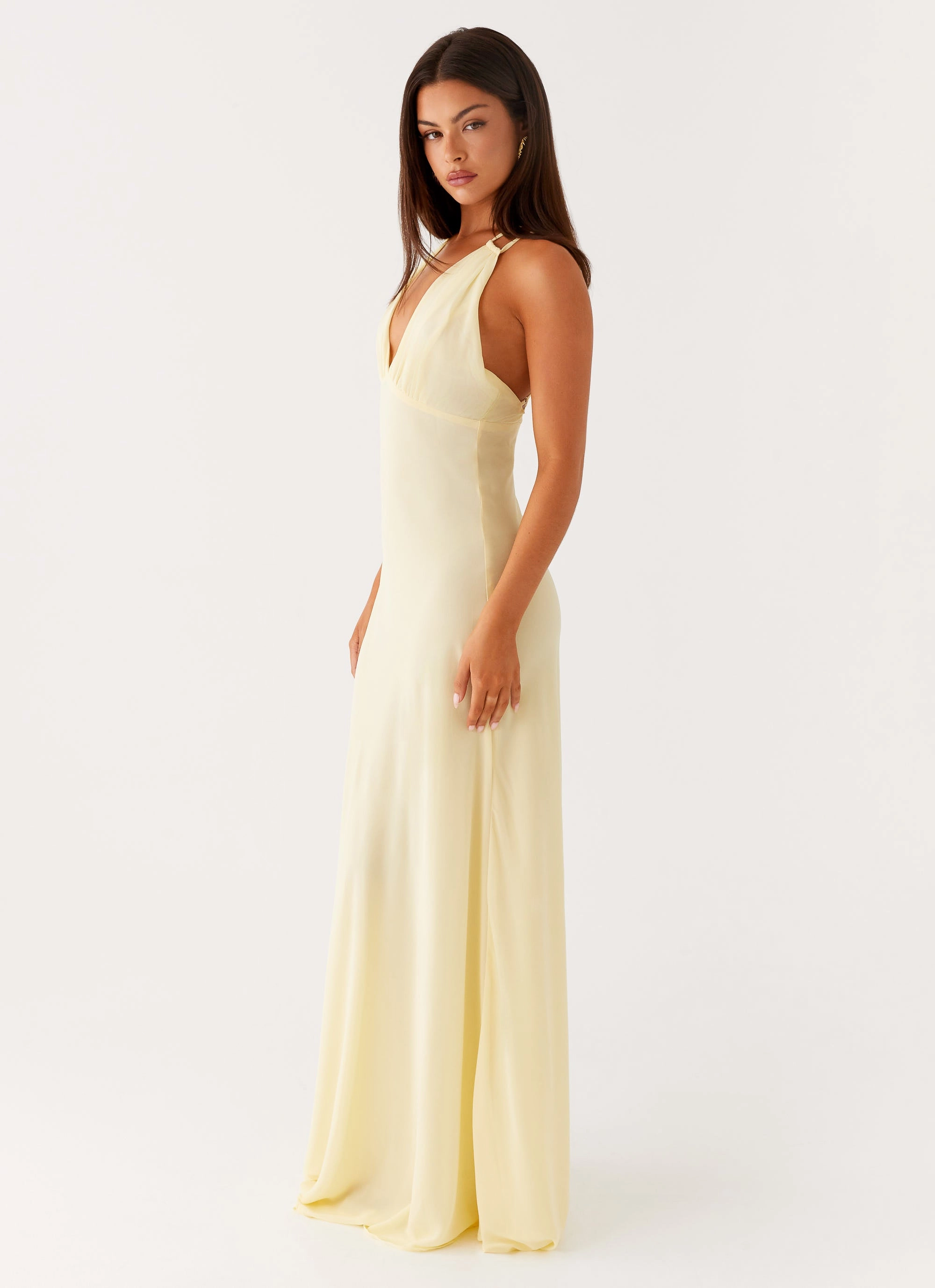 Kacia Maxi Dress - Lemon