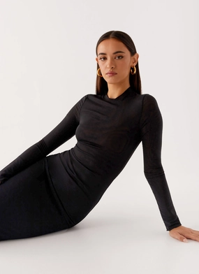 Kamora Maxi Dress - Black Kamora Maxi Dress - Black