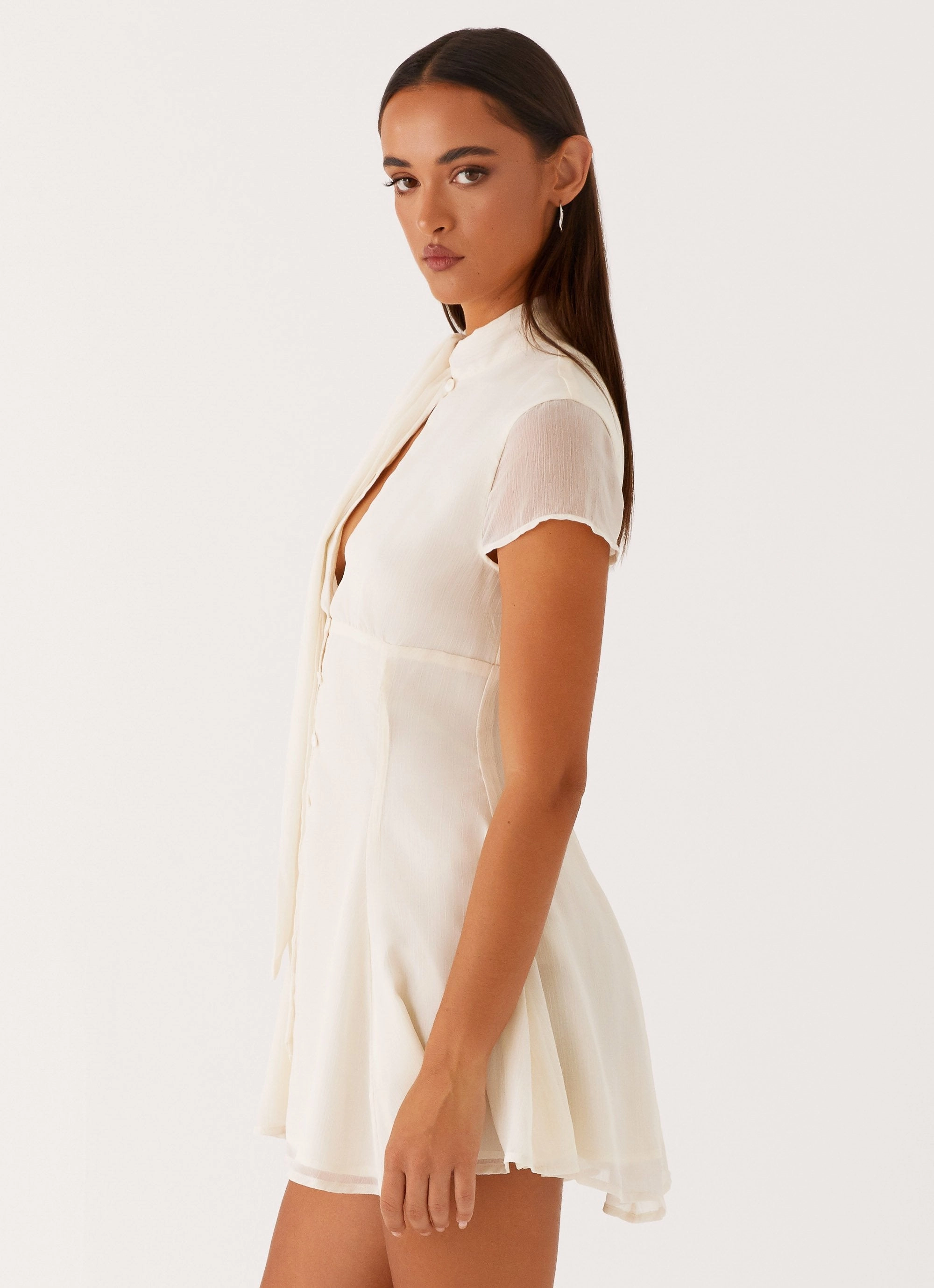 Karling Mini Dress - Ivory
