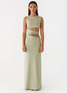 Karma Maxi Dress - Sage Karma Maxi Dress - Sage