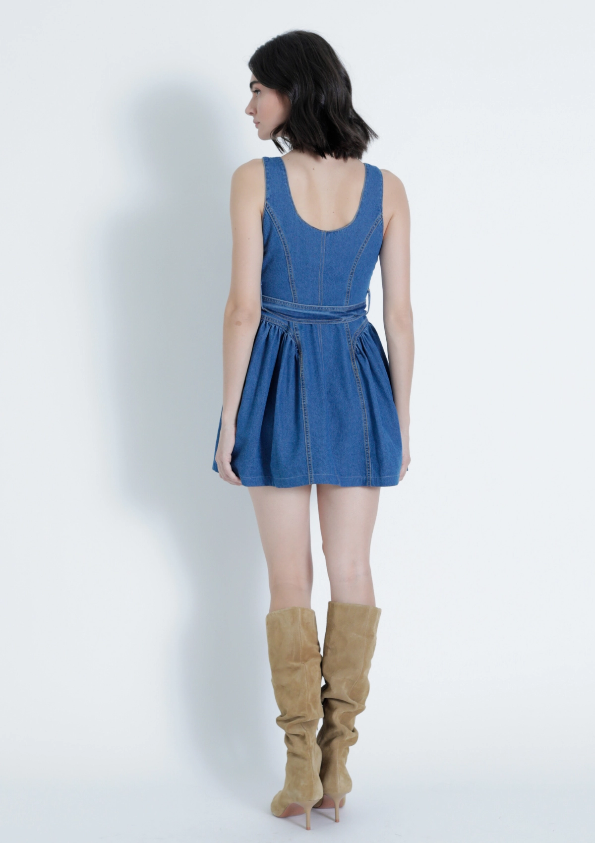Katerina Denim Mini Dress